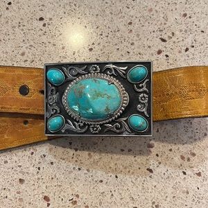 Vintage leather belt